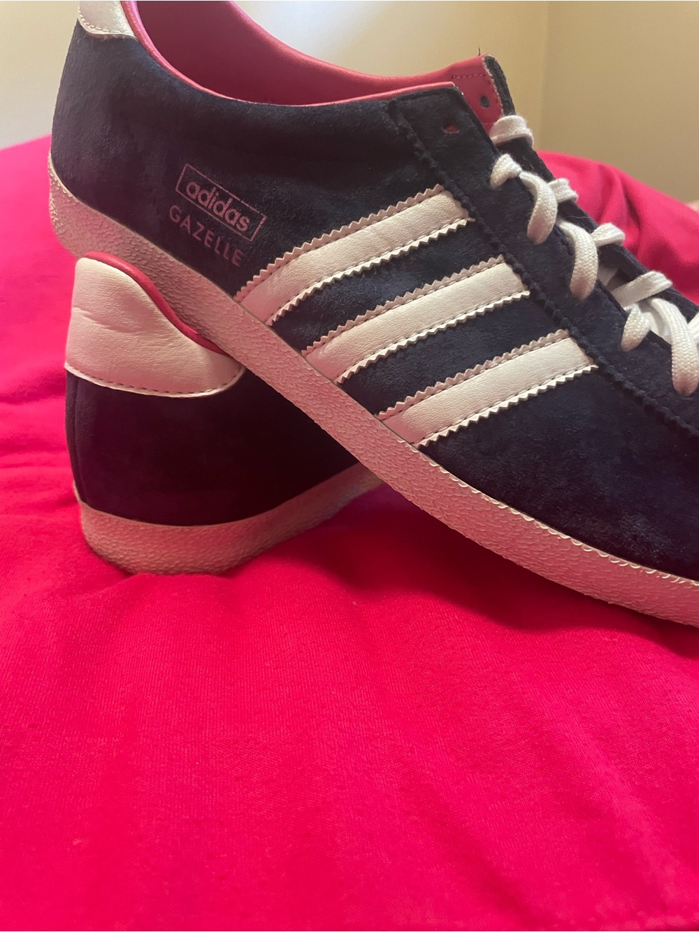Adidas Originals Gazelle Marine & Bloom Pink - Sz 8